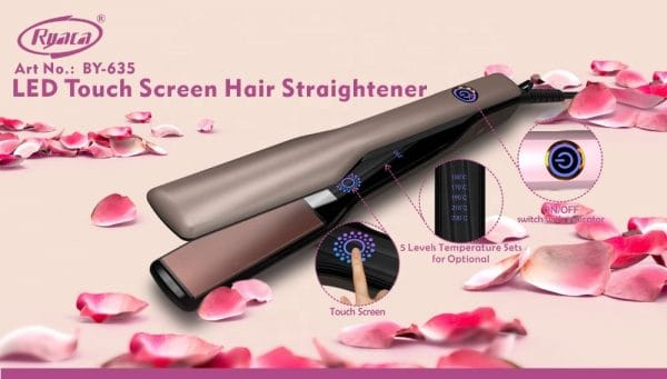 LED Touch screen hair straightener manufacturers